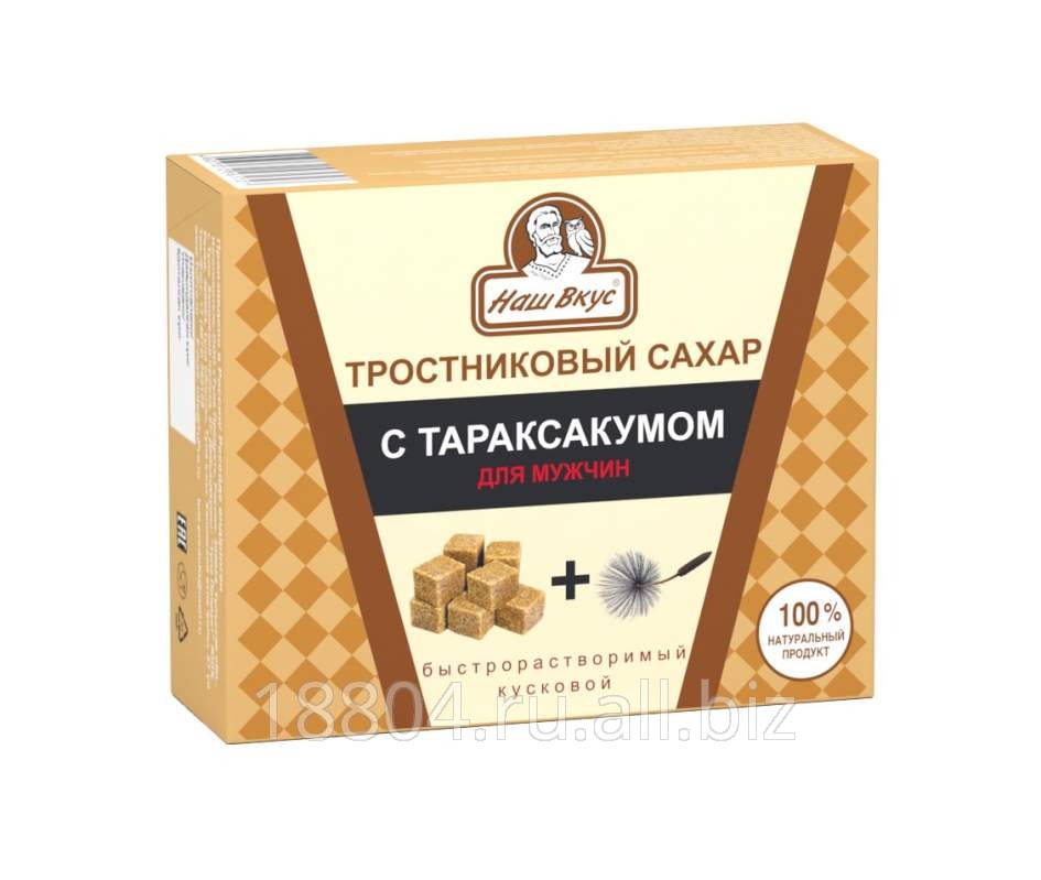 Сахар прессованный, тростниковый, кусковой, с экстрактом Одуванчика, 330 г