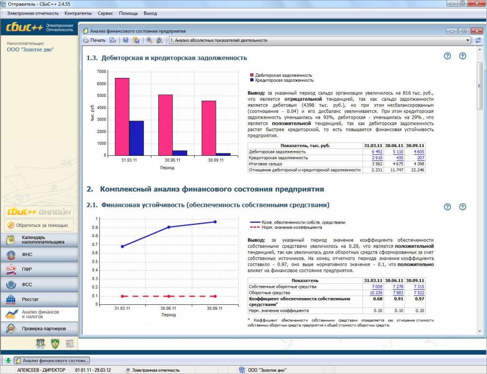 СБиС++ Электронная отчетность