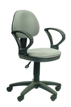 Кресло офисное CH-318AXN ткань серая 15-48