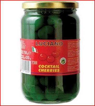 Вишня коктейльная зеленая Luciano