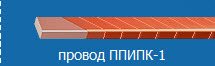 Провода обмоточные прямоугольные нагревостойкие марки ППИПК-1