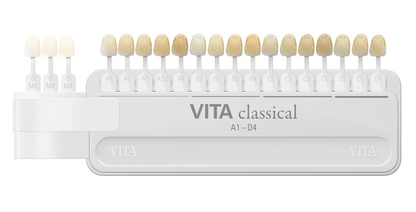 Цветовая шкала VITA classical A1-D4