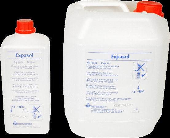 Универсальная жидкость EXPASOL для паковочных масс, 5 л