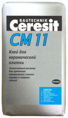 Клей для плитки Ceresit СМ 11