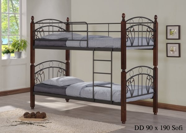 Кровати двухъярусные|Кровать двухярусная Sofi 900*1900*1680