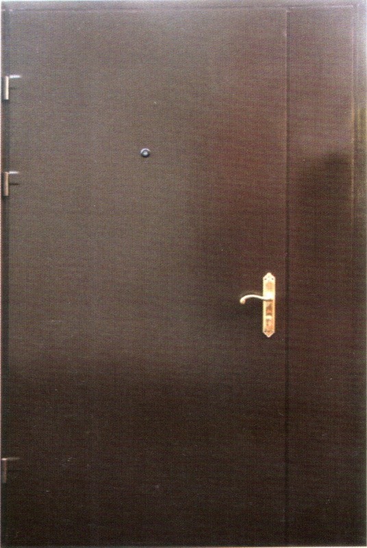 Дверь стальная с покрытием нитроэмалью