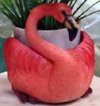 Кашпо декоративное: Фламинго.