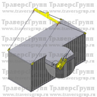 Траверса линейная  для контейнеров с подъемом за верхние фитинги