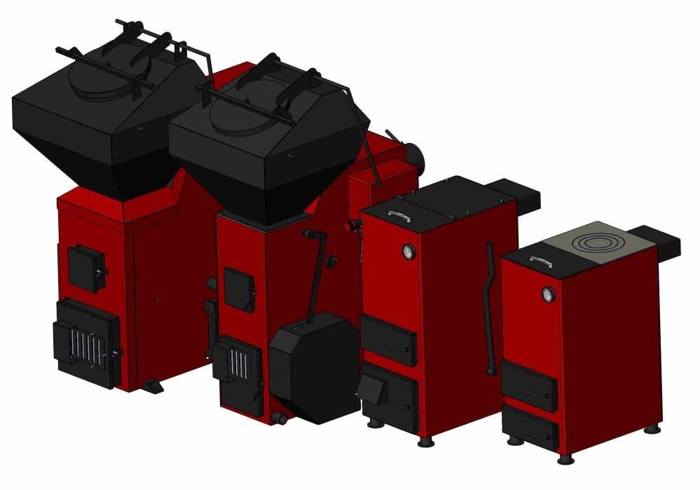 Автоматизированные угольные котлы
