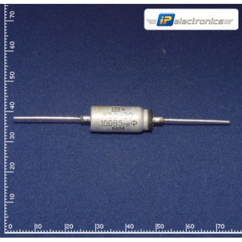 Конденсатор К50-20 5мкФ+50/-20% 100В