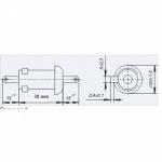 Конденсатор К15У-2г 2кВ 470пф±10% 2кВАр М1500