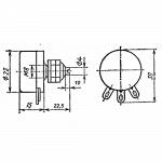 Резистор ПП3-40 3 Вт 100 Ом±10%