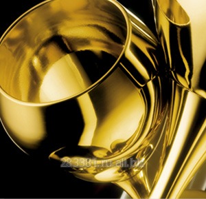 Набор для вина Принц посеребр.с золотым декором  арт. LS-173-B-DG