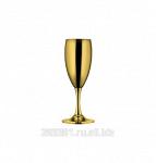 Набор позолоченных бокалов для шампанского, 6 шт.  арт. LS-120-1-GP
