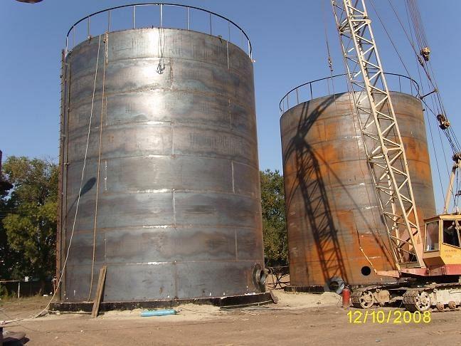 Резервуар вертикальный стальной объем 2000 куб. метров РВС 2000