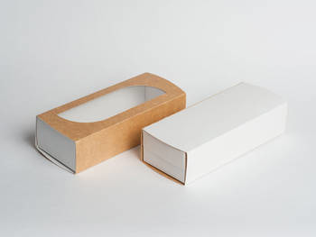 Упаковка для пирожных КР(м) с окном