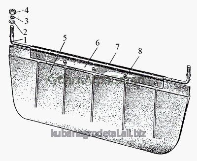 Запчасти для сельхозтехники МТЗ-1222/1523 Козырек противосолнечный