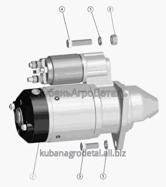 Запчасти для сельхозтехники МТЗ-80 (2009) Стартер. Установка стартера