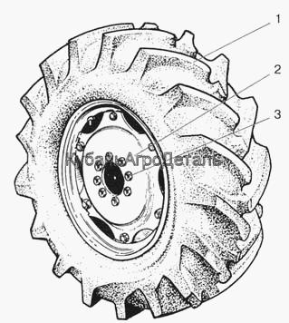 Запчасти для сельхозтехники МТЗ-822 Колеса передние ведущие