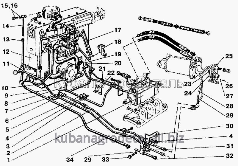 Запчасти для сельхозтехники МТЗ-900 Гидроагрегаты и арматура