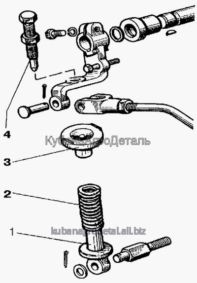 Запчасти для сельхозтехники МТЗ-900 Управление задним ВОМ