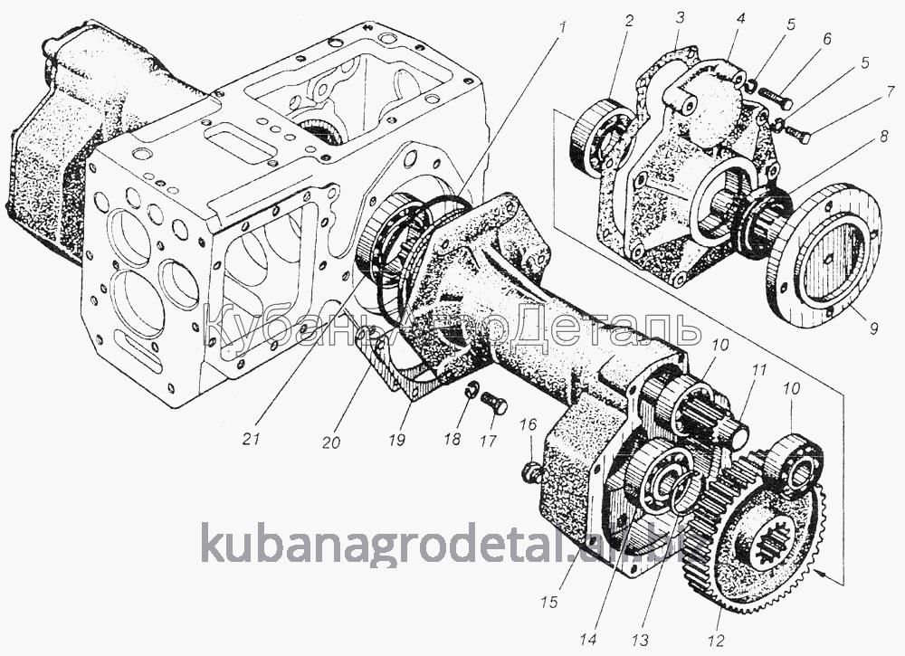 Запчасти для сельхозтехники МТЗ-082  Передача конечная 05-2407