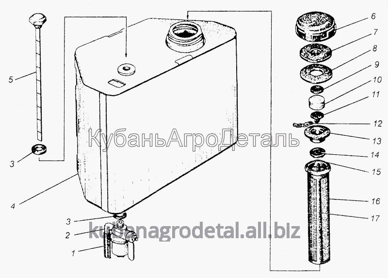 Запчасти для сельхозтехники МТЗ-082 Бак 082БС-1101