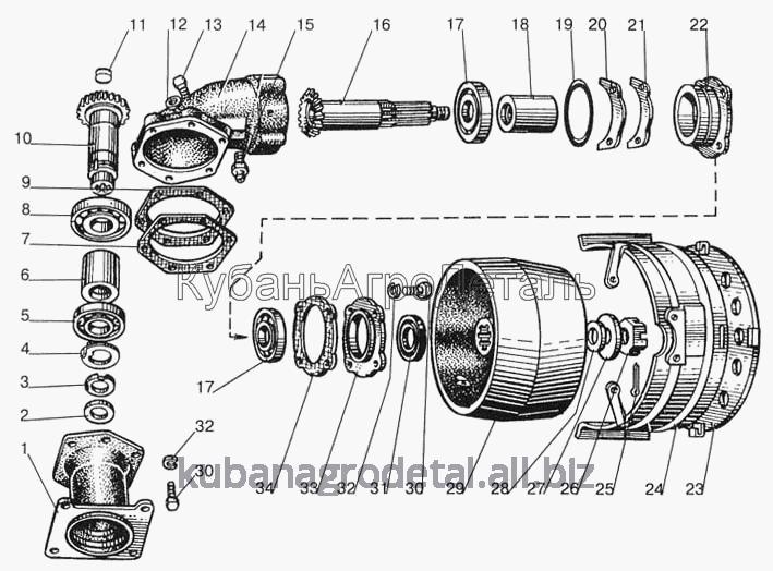 Запчасти для сельхозтехники МТЗ-923 Шкив приводной