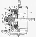 Запчасти для сельхозтехники МТЗ-1021.3 Механизм блокировки дифференциала «мокрого» типа