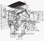 Запчасти для сельхозтехники МТЗ-1021.3 Кабина