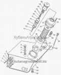 Запчасти для сельхозтехники МТЗ-1222/1523 Бак