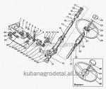 Запчасти для сельхозтехники МТЗ-1021.3 Колонка рулевая