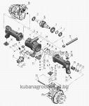 Запчасти для сельхозтехники МТЗ-1222/1523 Передний ведущий мост