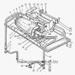 Запчасти для сельхозтехники МТЗ-1222/1523 Отопитель