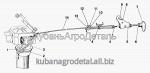 Запчасти для сельхозтехники МТЗ-510/512, 520/522 Управление блокировкой дифференциала
