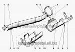 Запчасти для сельхозтехники МТЗ-80 (2009) Ограждение карданного вала