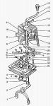 Запчасти для сельхозтехники МТЗ-80 (2009) Управление реверс-редуктором
