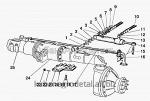 Запчасти для сельхозтехники МТЗ-80 (2009) Гидроцилиндр и арматура ГОРУ (ПВМ 72-2300020-А-04)