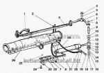 Запчасти для сельхозтехники МТЗ-80 (2009) Гидроцилиндр и арматура ГОРУ