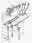 Запчасти для сельхозтехники МТЗ-80 (2009) Управление гидрораспределителем (для тракторов с силовым регулятором и без силового регулятора)