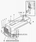 Запчасти для сельхозтехники МТЗ-80 (2009) Облицовка радиатора. Капот (кроме трактора «БЕЛАРУС-82Р»)