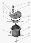 Запчасти для сельхозтехники МТЗ-80 (2009) Фильтр топливный грубой очистки