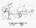 Запчасти для сельхозтехники МТЗ-80 (2009) Установка стеклоомывателя заднего (для трактора «БЕЛАРУС-82П»)