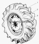 Запчасти для сельхозтехники МТЗ-822 Колеса передние ведущие
