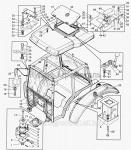 Запчасти для сельхозтехники МТЗ-822 Кабина