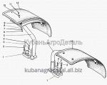 Запчасти для сельхозтехники МТЗ-822 Крылья передних колес