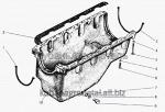 Запчасти для сельхозтехники МТЗ-822 Масляный картер