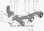 Запчасти для сельхозтехники МТЗ-80 (2009) Установка выпускного коллектора