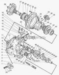 Запчасти для сельхозтехники МТЗ-822 Редуктор конечной передачи переднего ведущего моста