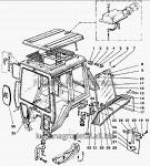 Запчасти для сельхозтехники МТЗ-900 Кабина